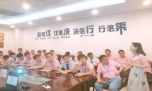 武昌店开展企业文化、人事规章制度及行政流程培训